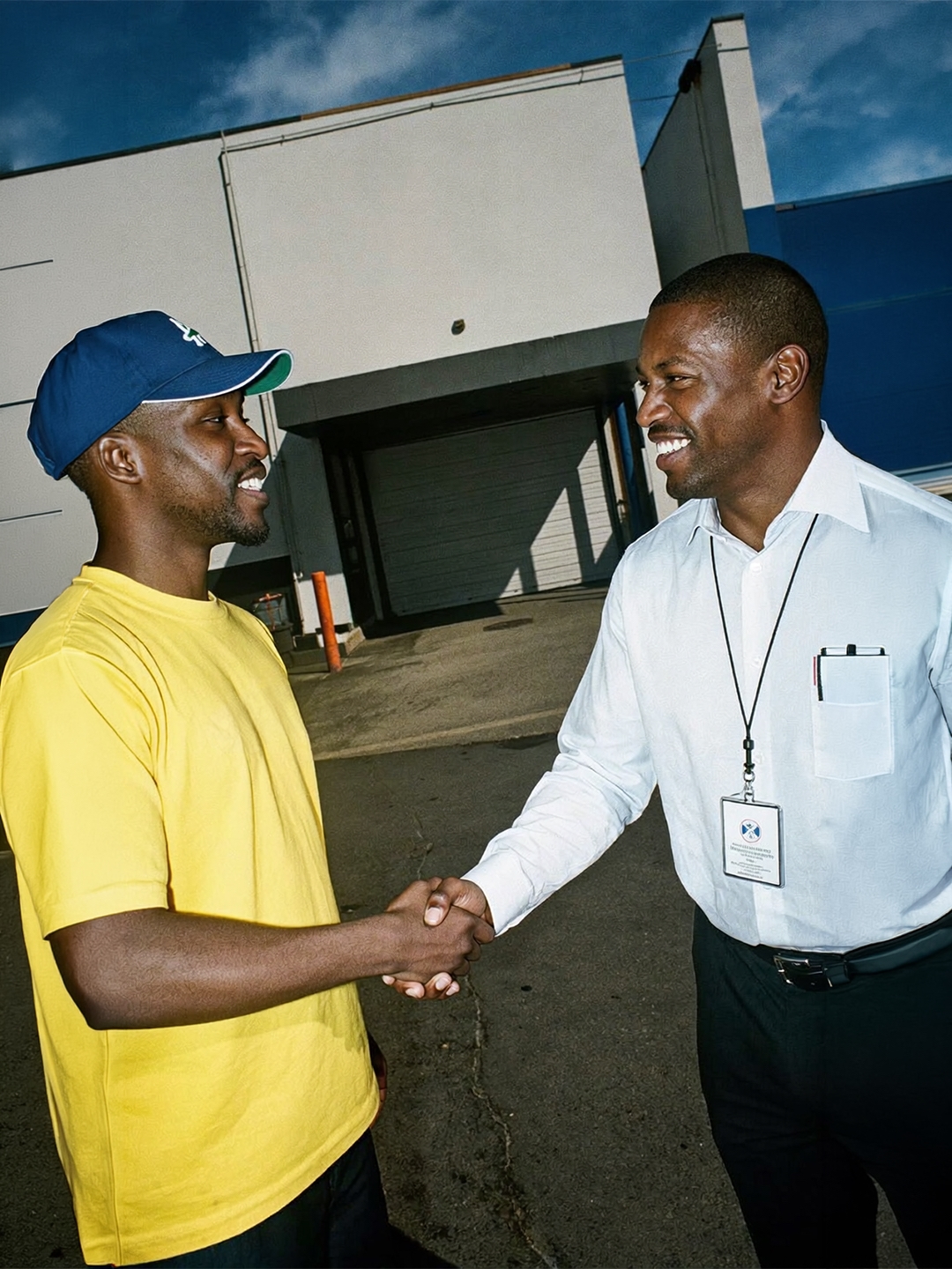 Livreurs et dépôts au même endroit.