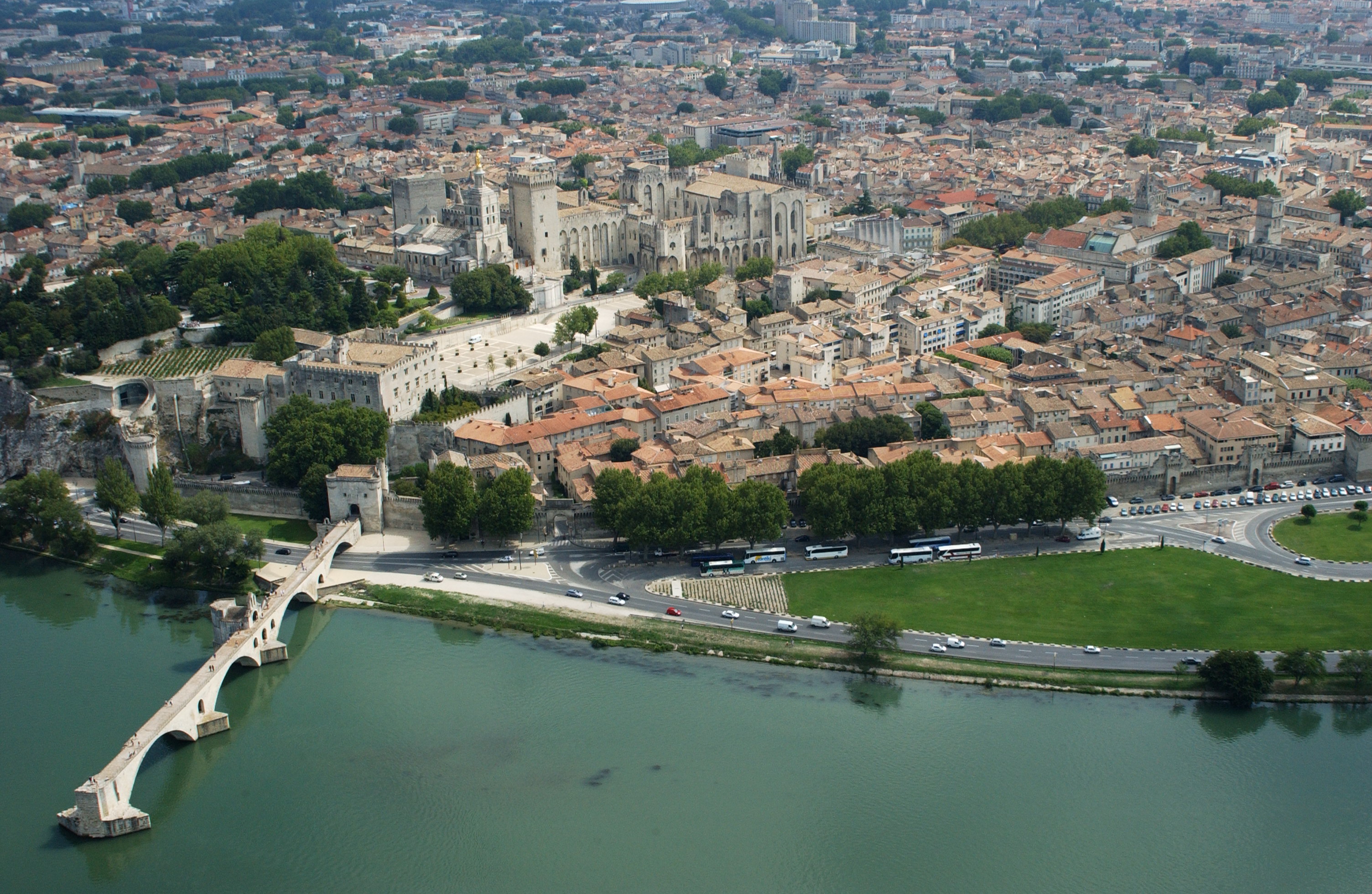 Vue de Avignon