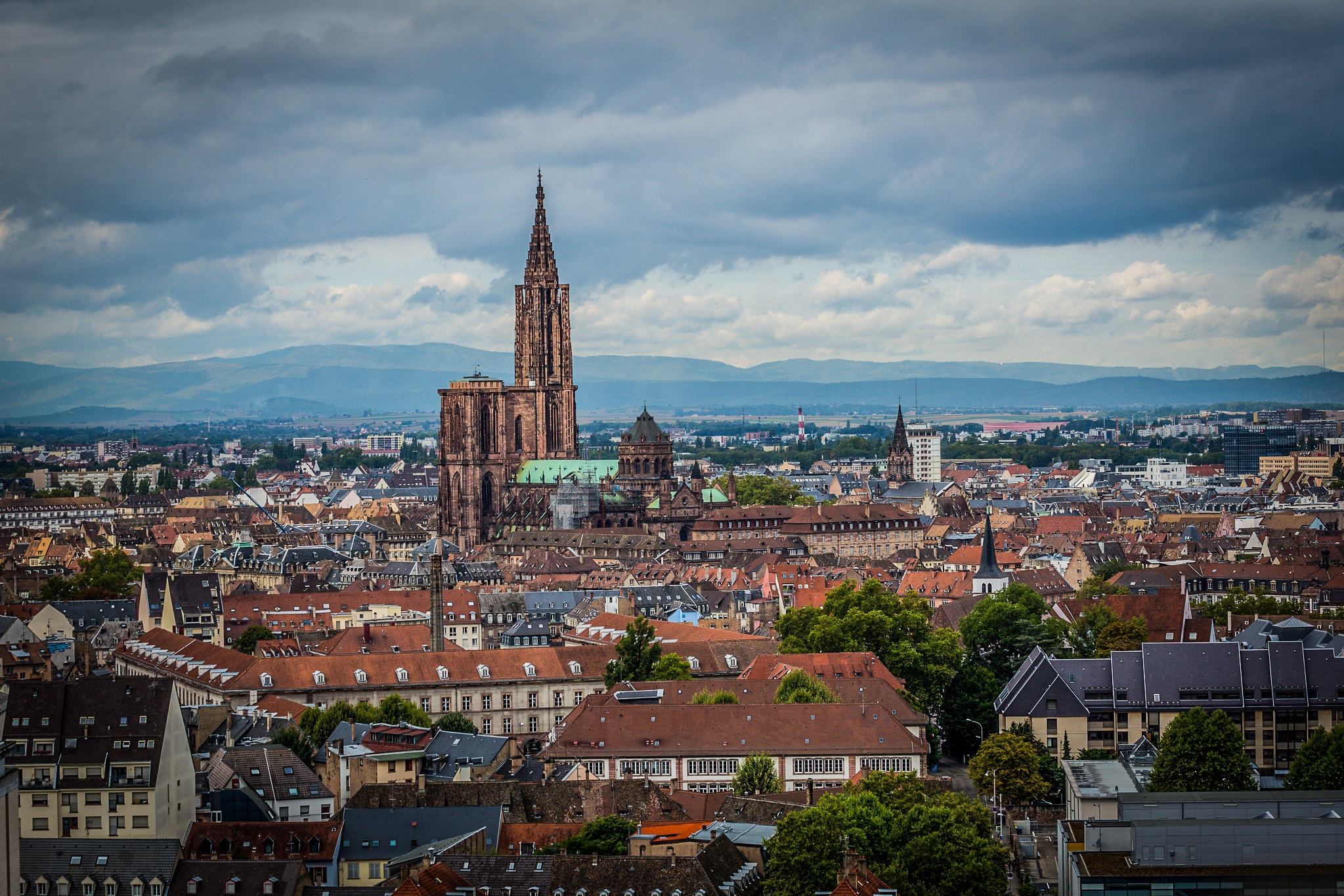 Vue de Strasbourg