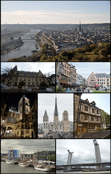 Vue de Rouen